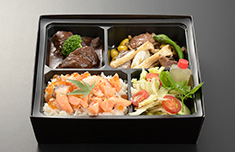 秋のお肉弁当