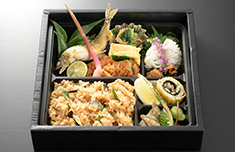 夏のお肉弁当